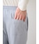 【HOMME】クールレーヨンロゴロングパンツ