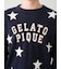 【UNISEX】エアリーモコカレッジスタージャガードプルオーバー