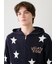【UNISEX】エアリーモコカレッジスタージャガードパーカ