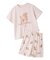 【JUNIOR】【UVカット】お散歩ドッグワンポイントTシャツ&ショートパンツセット