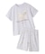 【JUNIOR】【UVカット】お散歩ドッグワンポイントTシャツ&ショートパンツセット