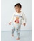 【BABY】【抗菌防臭】ヒーローベア柄ロングパンツ