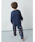 【KIDS】【抗菌防臭】ヒーローベア柄ロングパンツ