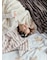 【Sleep】リボンDOG柄プリント毛布