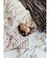 【Sleep】モコモコストライプ毛布