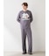 【HOMME】スペースシップワンポイントロングパンツ