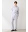 【HOMME】パウダーロゴジャガードプルオーバー&リブロングパンツセット