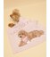 【CAT&DOG】ベビモコトイプードル柄ブランケット