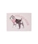 【CAT&DOG】ベビモコシュナウザー柄ブランケット