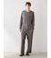 【HOMME】スノークルーネックロンT