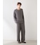 【HOMME】スノークルーネックロンT