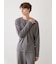 【HOMME】スノークルーネックロンT