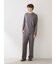 【HOMME】スノーモックネックロンT