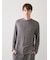 【HOMME】スノーモックネックロンT