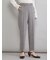 後ろゴムテーパードチェックパンツ