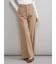 【MILA PANTS】玉縁ポケットセミフレアデニムパンツ