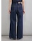 【MILA PANTS】玉縁ポケットセミフレアデニムパンツ