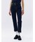 【MILA PANTS】裾段差テーパードデニムパンツ