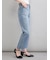 【MILA PANTS】裾段差テーパードデニムパンツ