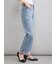 【MILA PANTS】裾段差テーパードデニムパンツ