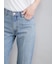【MILA PANTS】裾段差テーパードデニムパンツ