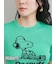 【PEANUTS RECORDS】スヌーピージャガードリブニット
