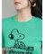 【PEANUTS RECORDS】スヌーピージャガードリブニット