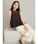 【MILA PANTS】【UVカット】クールタッチ後ろゴム２タックワイドパンツ