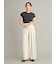 【接触冷感】DOTスカラップコンパクトＴシャツ