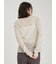 フラワーレースロングスリーブTシャツ