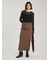 フラワーレースロングスリーブTシャツ