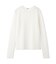 フラワーレースロングスリーブTシャツ