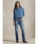 【POLO RALPH LAUREN】CROPPED BOXY DENIM SHIRT