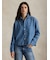 【POLO RALPH LAUREN】CROPPED BOXY DENIM SHIRT