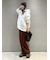 【ONLINE限定】【emmi×GOOD ROCK SPEED】カレッジワイドボディフーディ