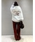 【ONLINE限定】【emmi×GOOD ROCK SPEED】カレッジワイドボディフーディ