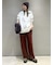 【ONLINE限定】【emmi×GOOD ROCK SPEED】カレッジワイドボディフーディ