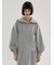 【ONLINE限定】ハーフジップダンボールワンピース