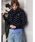 【ONLINE限定カラーあり】emmiロゴクルーネックニットカーディガン