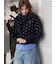【ONLINE限定カラーあり】emmiロゴクルーネックニットカーディガン