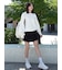 【ONLINE限定カラーあり】emmiロゴスウェットライクニット