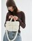 ecoパデットミニショルダーバッグ