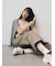 【Dickies(R)×emmi】タックワイドパンツ