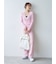 【W&T】クロップドテレコカシュクールトップス