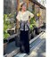 【展示会人気NO.1】チュールレイヤードルーズシャツ
