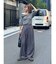ウエストリメイクタックカーブパンツ