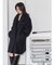 【Htage】モヘア混ロングシャギービッグジャケットコート