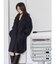 【Htage】モヘア混ロングシャギービッグジャケットコート