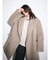 【Htage】モヘア混ロングシャギービッグジャケットコート