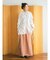 ピーチ起毛フィットフレアスカート